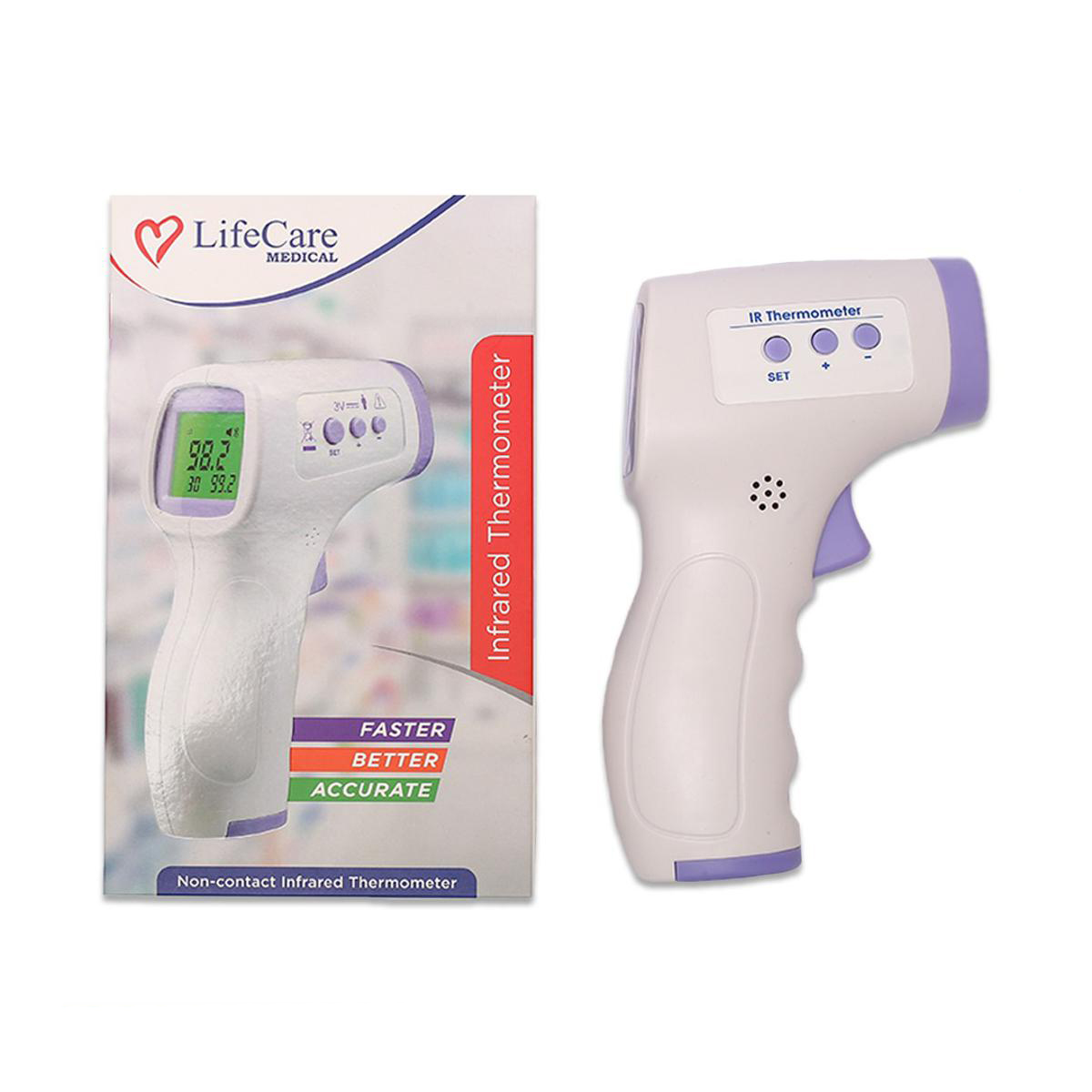 LifeCare Non Contact Infrared Digital Body Forehead Thermometer