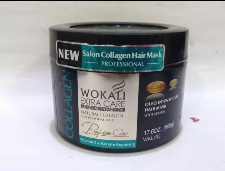 Wokali Extra Care Oleo Intense Care With Keratin Hair Mask 100% Results 500ml
