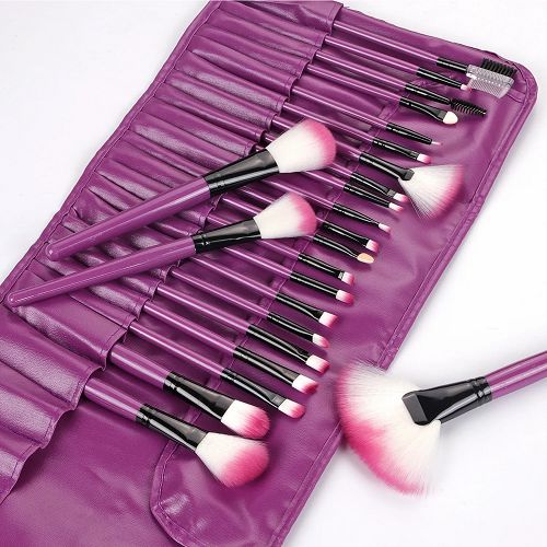 Pack Of 24 - Professional Eye and Face brushes set Cosmetic Makeup Brushes Set