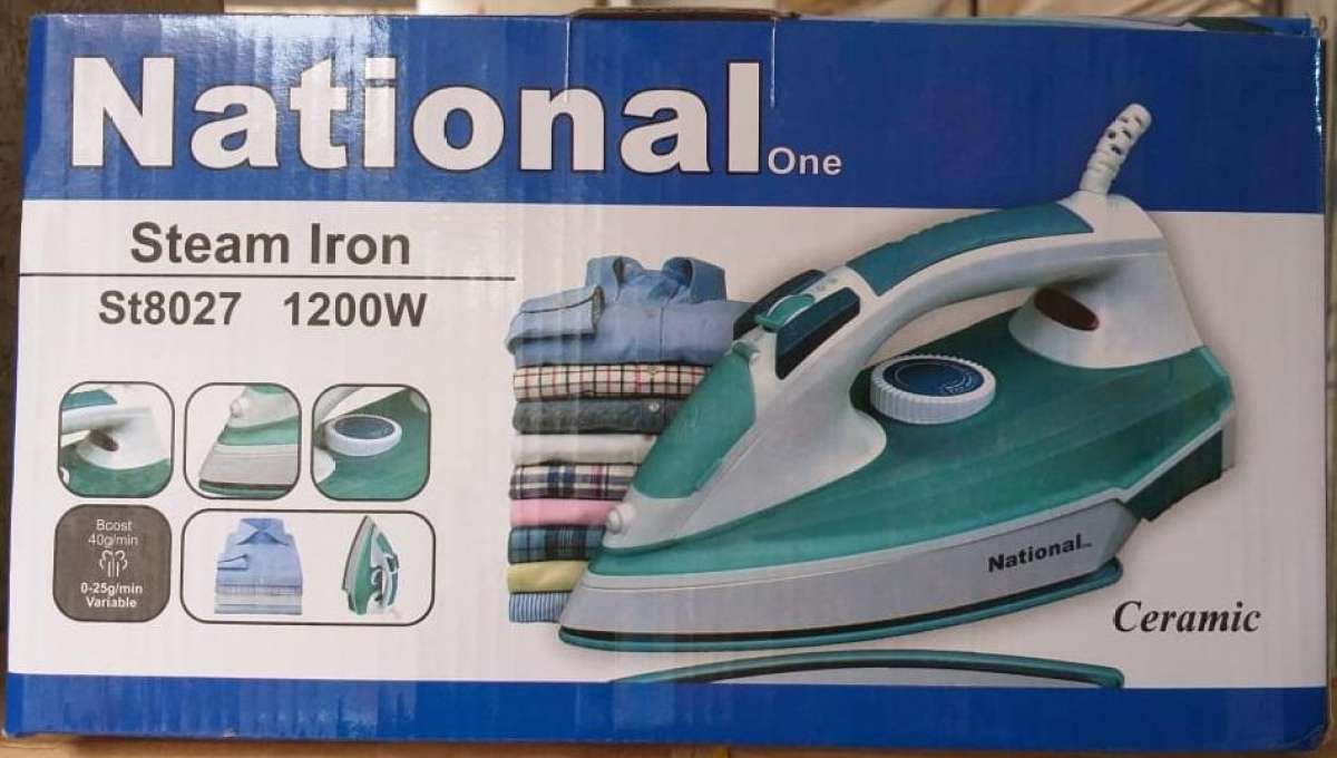 national steam iron