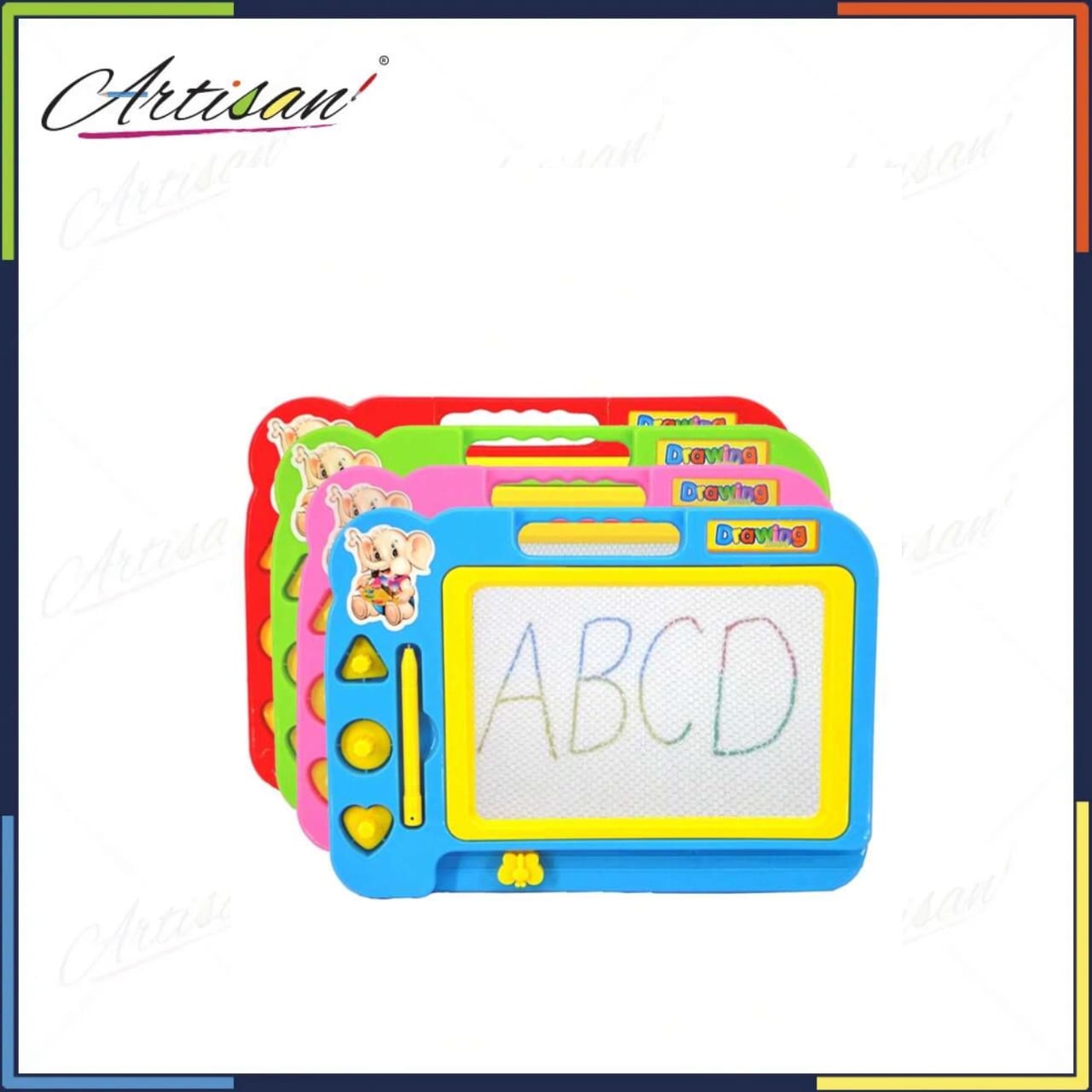 Magnetic Learning Drawing Board Erasable Doodle Board Educational Writing And Sketching Pad for Kids Travel Games Educational Toys