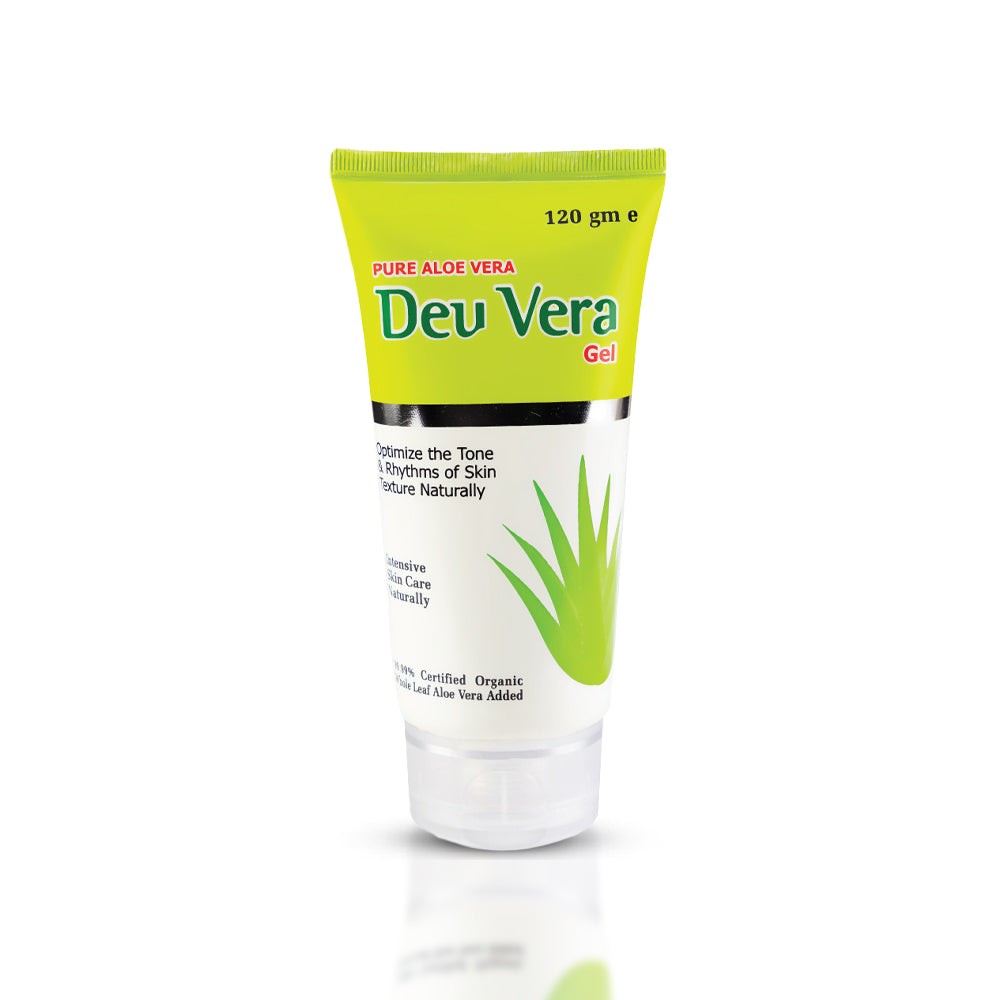 Deu Vera Pure Aloe Vera Gel | Moisturising Skin Care | Original