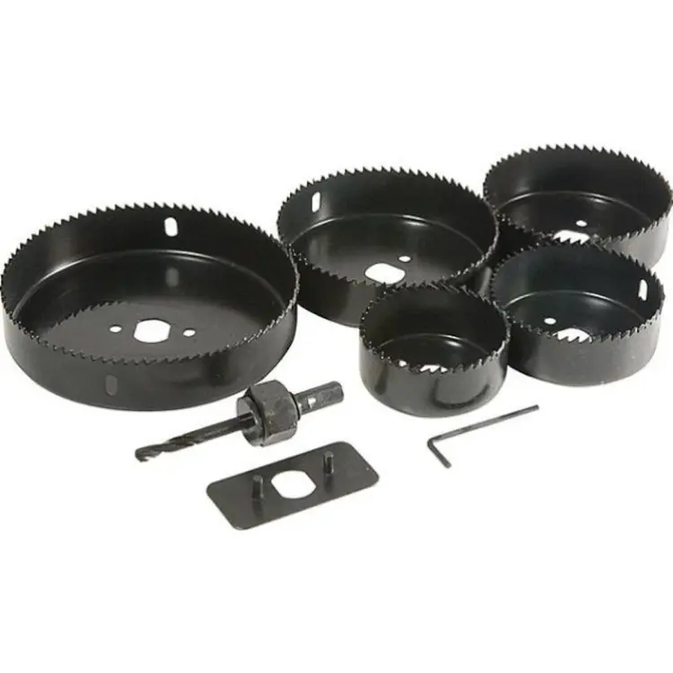 Large diameter hole store saw kit