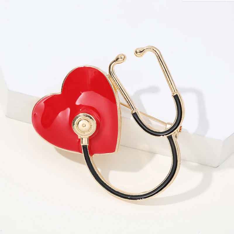 Tny Stethoscope Enamel Pn | Accesoros Enfermera, Regalos Para Medcos, Joyas Para La Mano - Foto 3