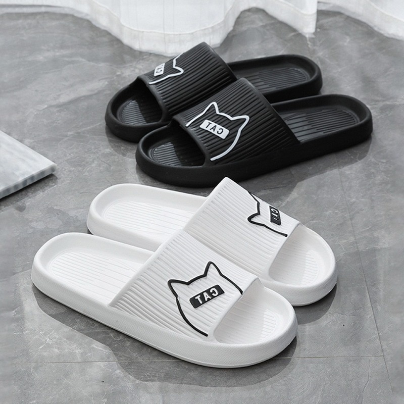 Summer Beach Thick Platform Slipper Sandals Women Eva Slippers Couple Home Flip Flops