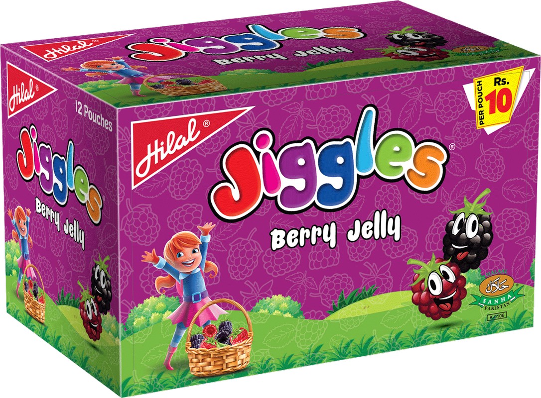 Jiggles Berry Jelly (18 Pieces)