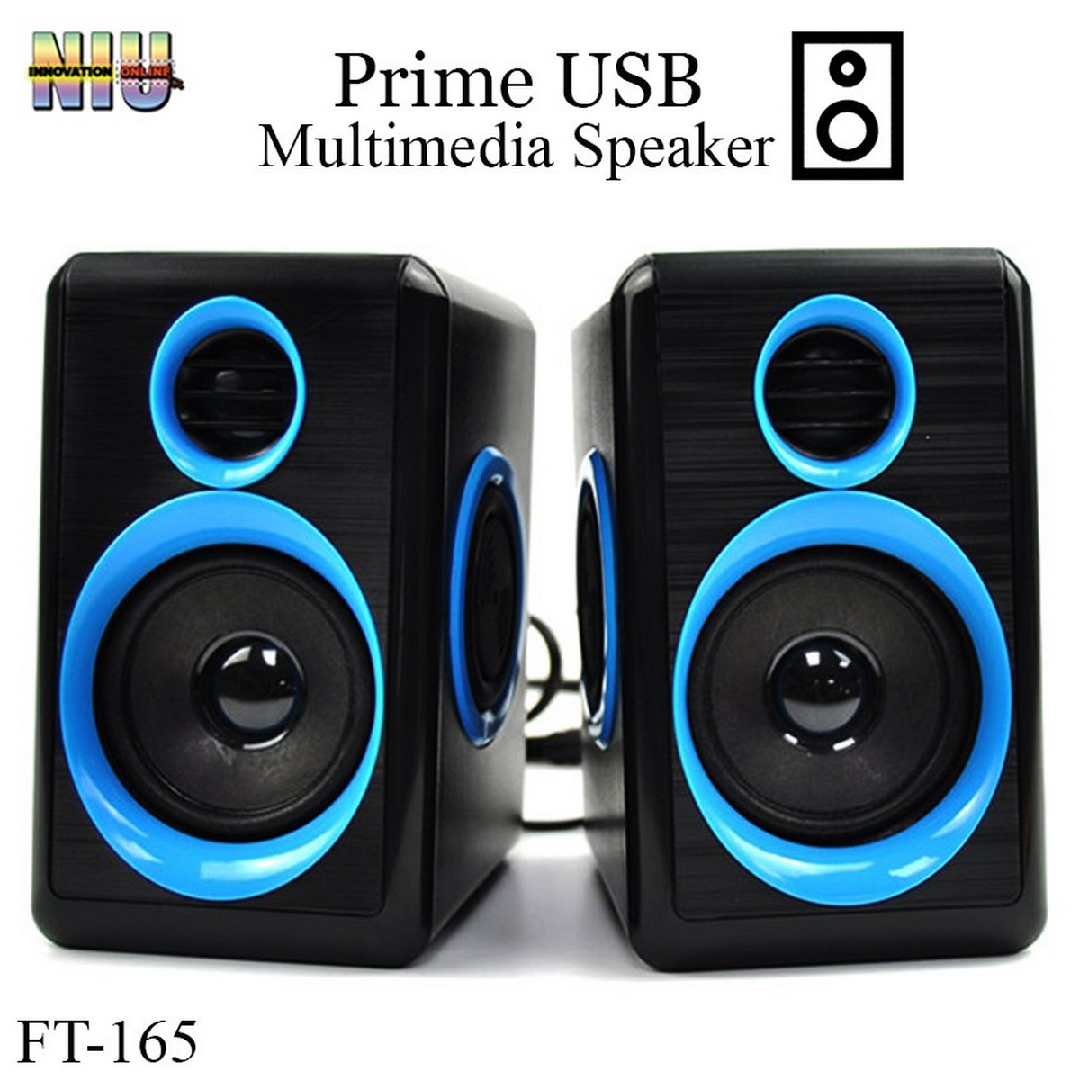 Ft-165 Prime USB Multimedia Woofer Speaker For Computer Mobile, Laptop and tablet
