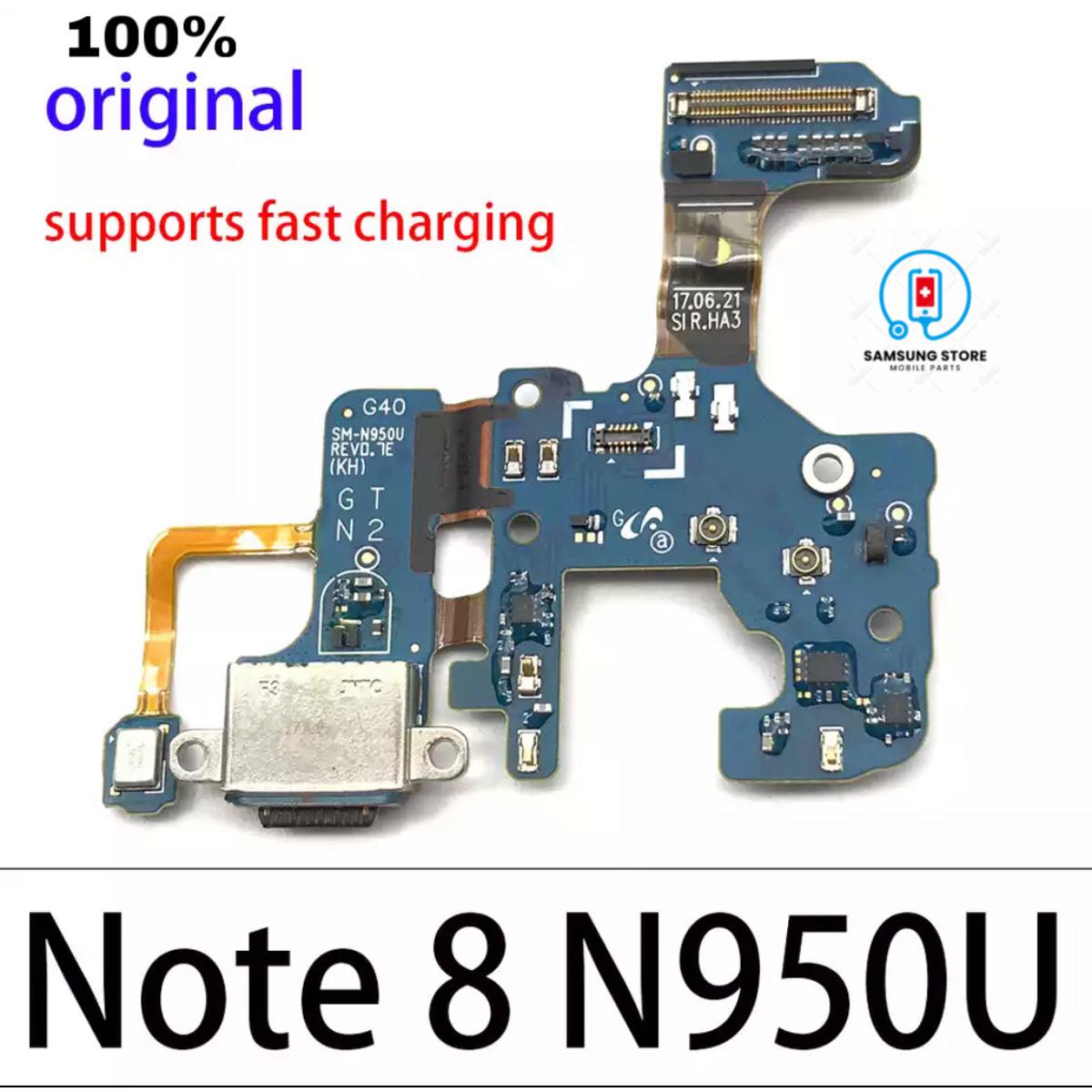 samsung note 8 charging flex