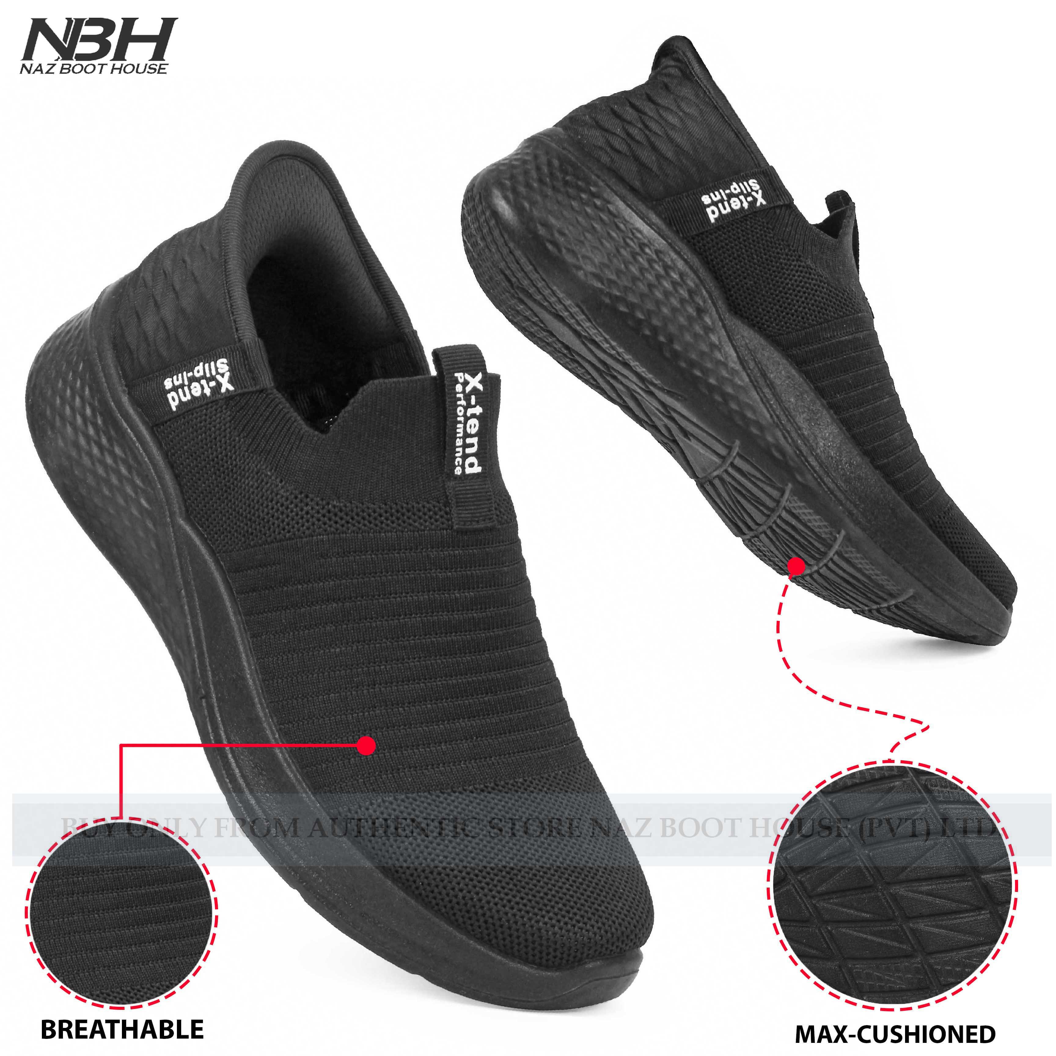 Skechers Shoes For Men With Max Cushioned Sole And Hyper Burst Technology | Hands-Free Slip Ins Shoes For Men - Breathable Running Shoes For Boys - Cricket Shoes For Boys - Joggers Shoes For Men - Perfect Gift For Boys [A+ Replica]