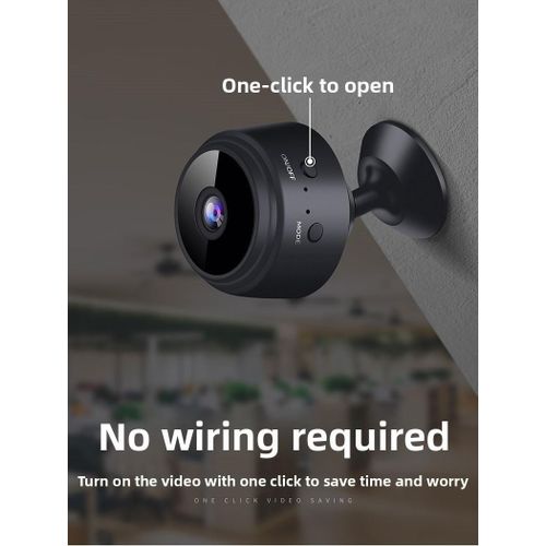 A9 Mini WiFi Camera – 1080P HD Wireless Smart Camera | Night Vision | Motion Detection | Magnetic Mini Camera