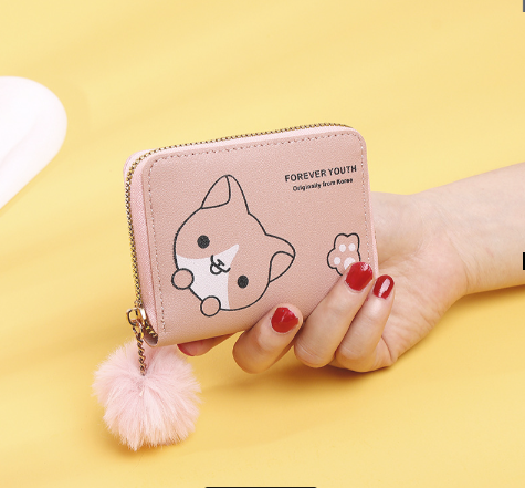 Mini Cat Wallet for Girls – Cute Coin Purse & Small Card Holder