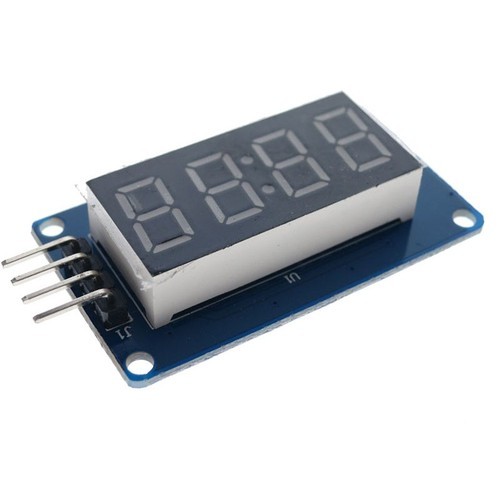 Modul Tm TM-1637 4 Bits TM1637 Digital Tube LED 7 Segments Display Module TM ...