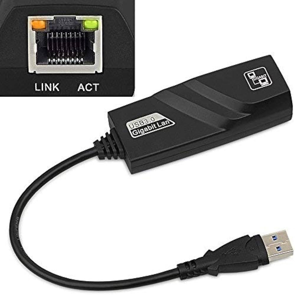 USB LAN 3.0 GIGABIT ETHERNET CONNECTOR ,USB TO LAN CARD 3.0 ADAPTOR CABLE