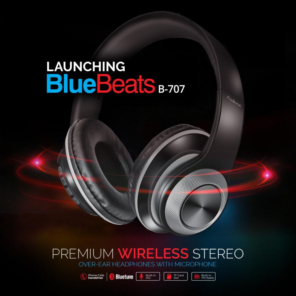 Audionic Blue Beats B-707 - Premium 