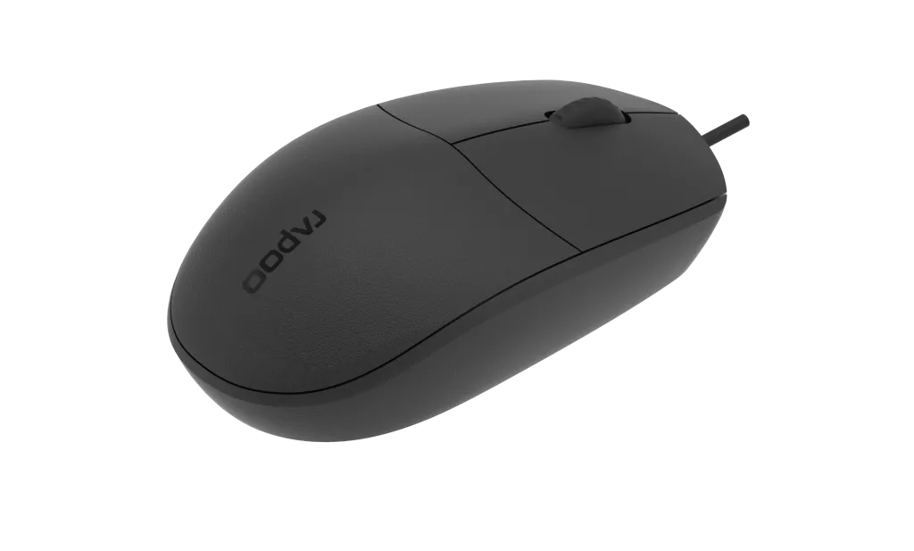 RAPOO N100 USB Wired Mouse with Ergonomic Design 1600Dpi 8 ac68935b33f02e6c981bb4ee16d93a21