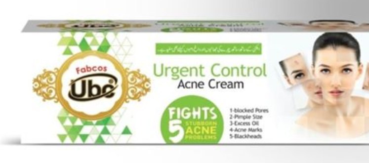urgent control acne cream
