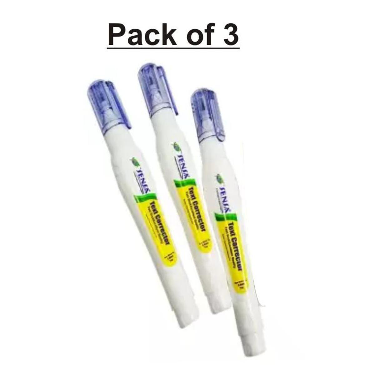 Muzamil Store Correction Pen (Pack of 3)