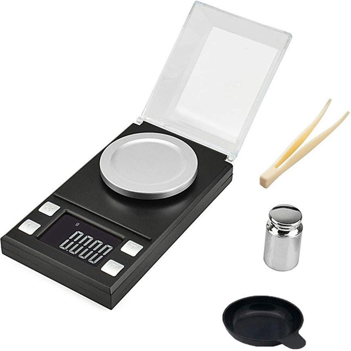 Digital Milligram Pocket Powder Gram Scale 50/0.001g For Gold Jewelry Lab  Carat
