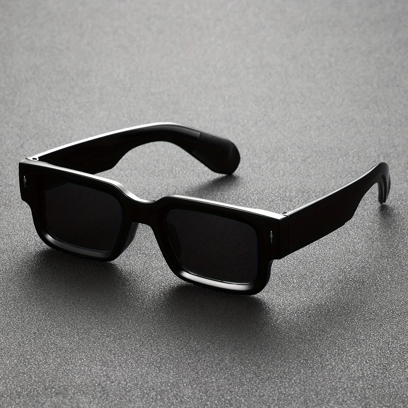 Men Square Casual Versatile Stylish Retro Shaped Glasses for Party and Office Attire