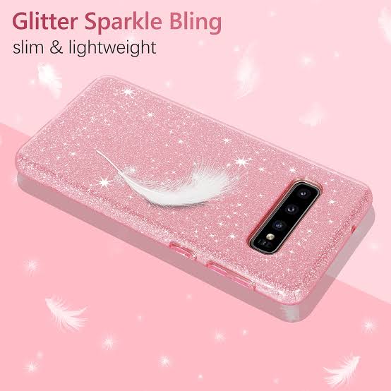 Samsung Galaxy  S10 Phone Cover Glitter cover Give your phone a sleek and stylish look with this premium Silicone Phone Cover.