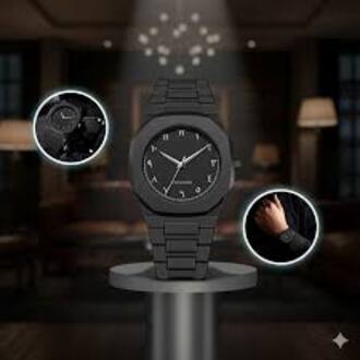 Most Trending Black Aura Watch For Men 100% Original Watch