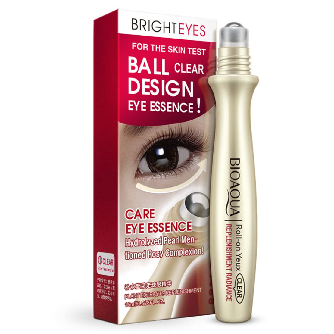 Eye Roll ON Ball METAL Eye Essence Eye Roller Anti Wrinkle To Remove Dark Circles