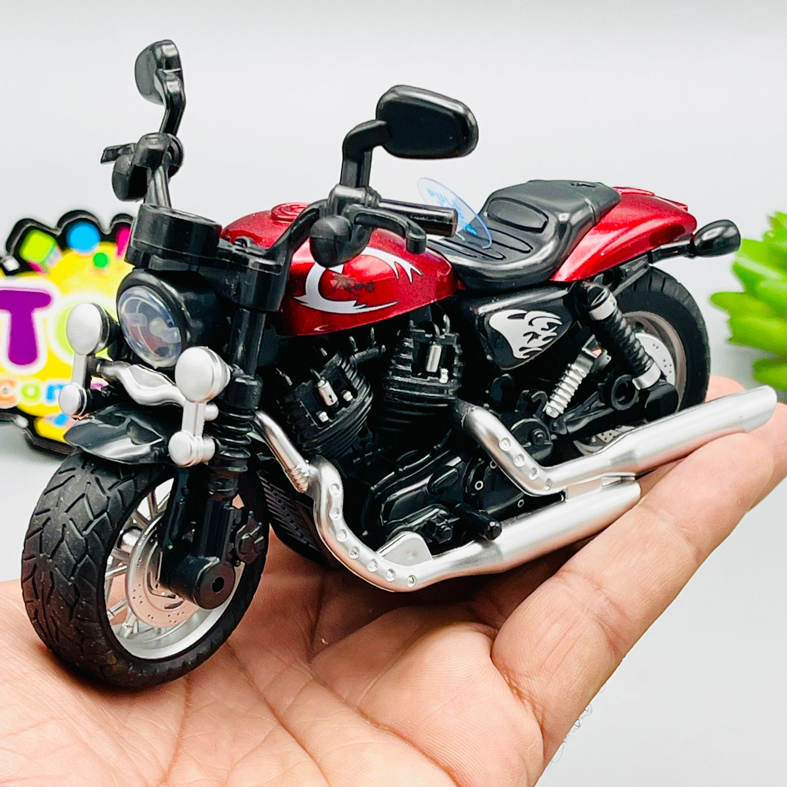 Die-Cast Motor Bike Toy For Kids Price in Pakistan