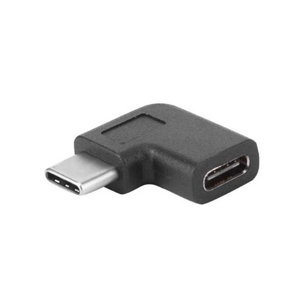 90 Degree Right Angle USB 3.1 Type C Male To Female Converter USB-C ...