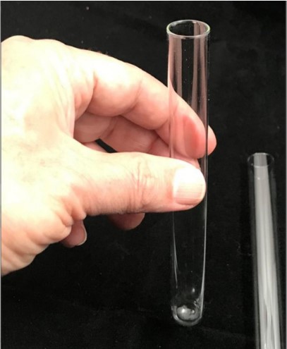 1x Glass Tube Vase