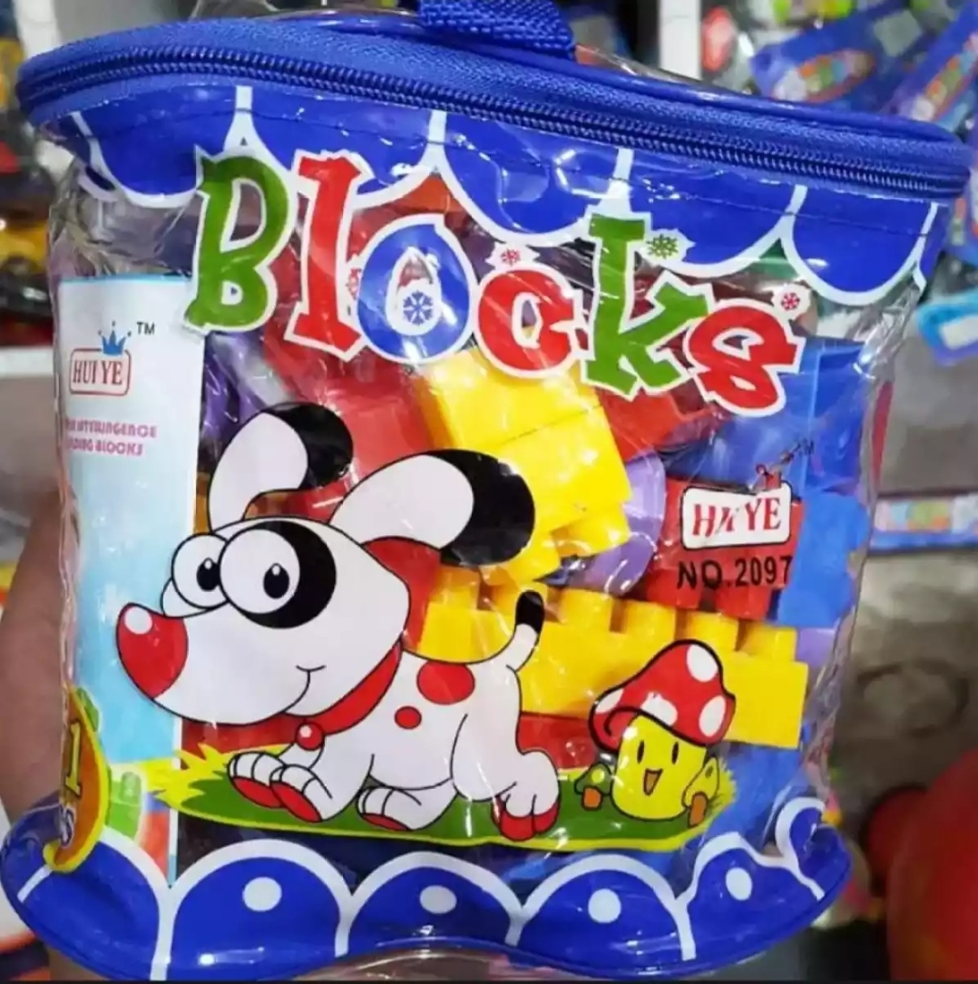 Building Blocks with Zipper Bag | Toy Set For Kids | Learning Building Blocks