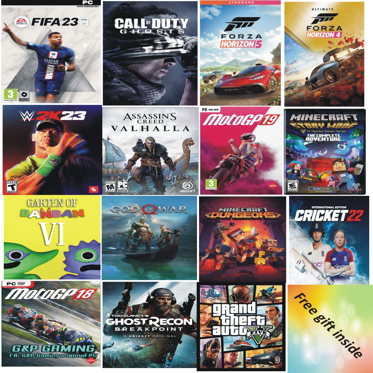 Any 10 Games Pack For PC (Google Drive/ Mediafire)