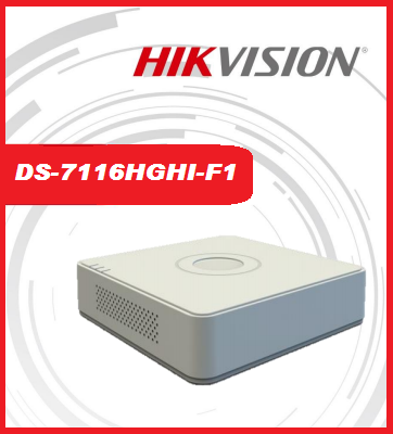 Hikvision 16 Channel Turbo Hd 1080p Supported Cctv Dvr Ds 7116hghi F1 N Hikvision Original Product With 1 Year Complet Warrenty Buy Online At Best Prices In Pakistan Daraz Pk