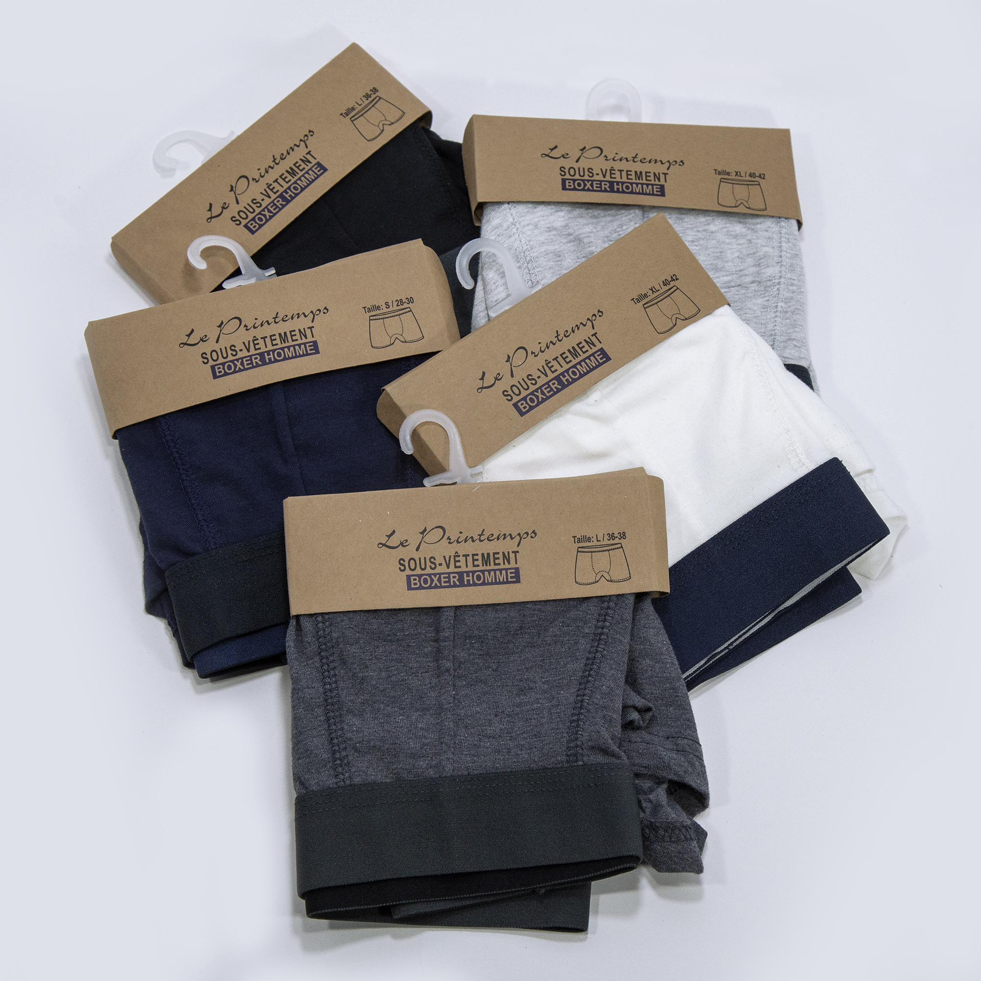 Mens Boxer Briefs Microfiber Men’s Boxers Underwear for Men