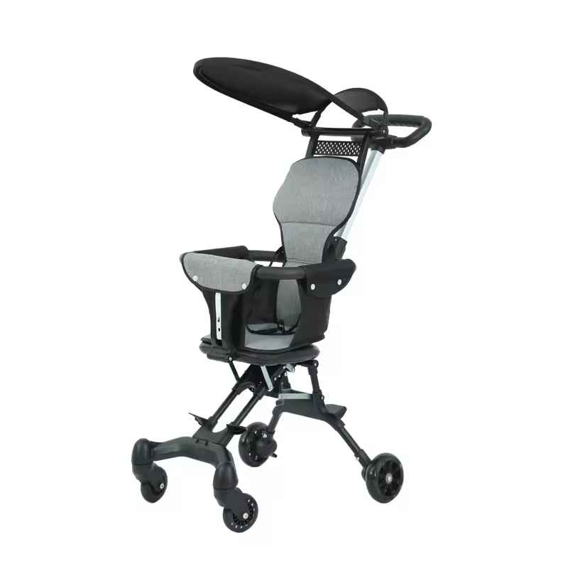 1ST SMILE Lightweight Foldable Baby Stroller Travel Carriage Portable Children Four-Wheel Cart