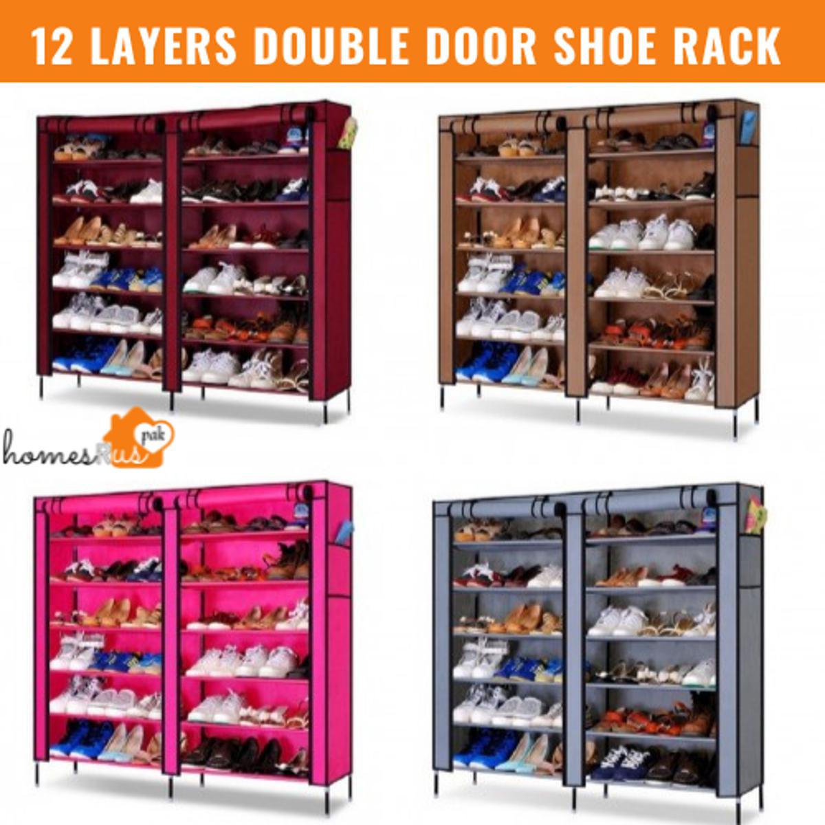 Double shoe rack sale