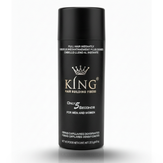 King Hair Fibers 27.5g Black Alternative Toppik & Caboki Hair Fiber Premium Quality Hair Fibers