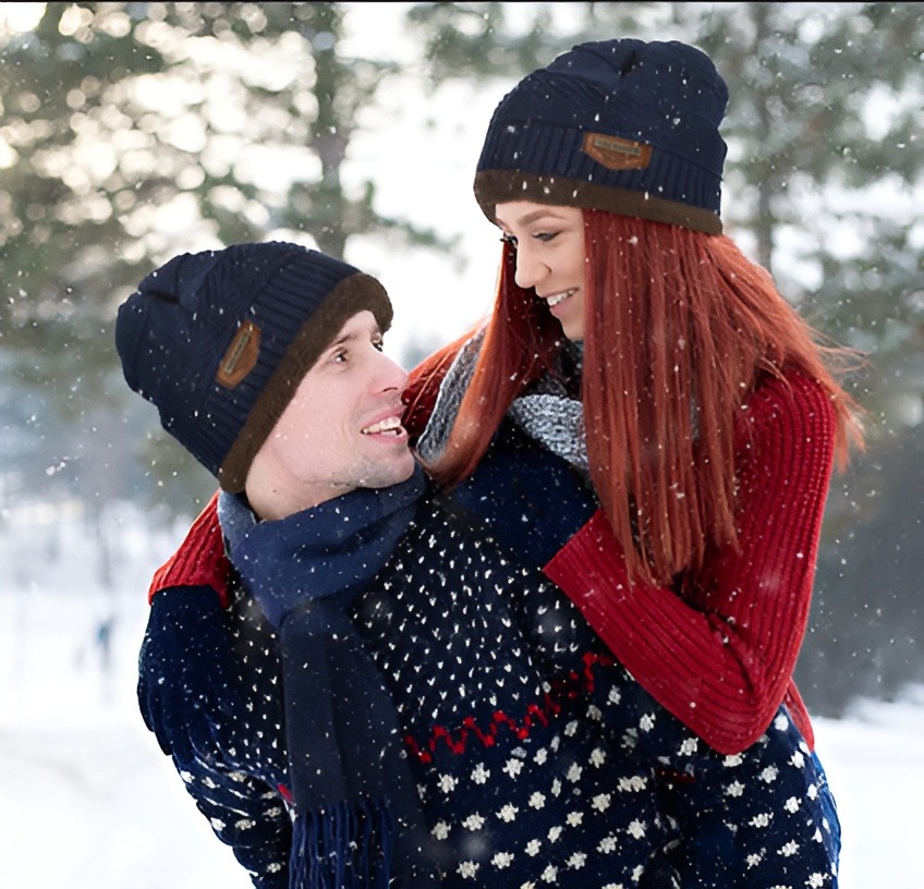 Winter Beanie Cap For Men Hat Winter Knitted Cap For men and women