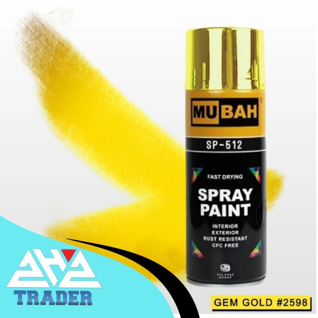 SPRAY PAINT Orignal MUBAH (Imported) for all Purpose Daraz.pk