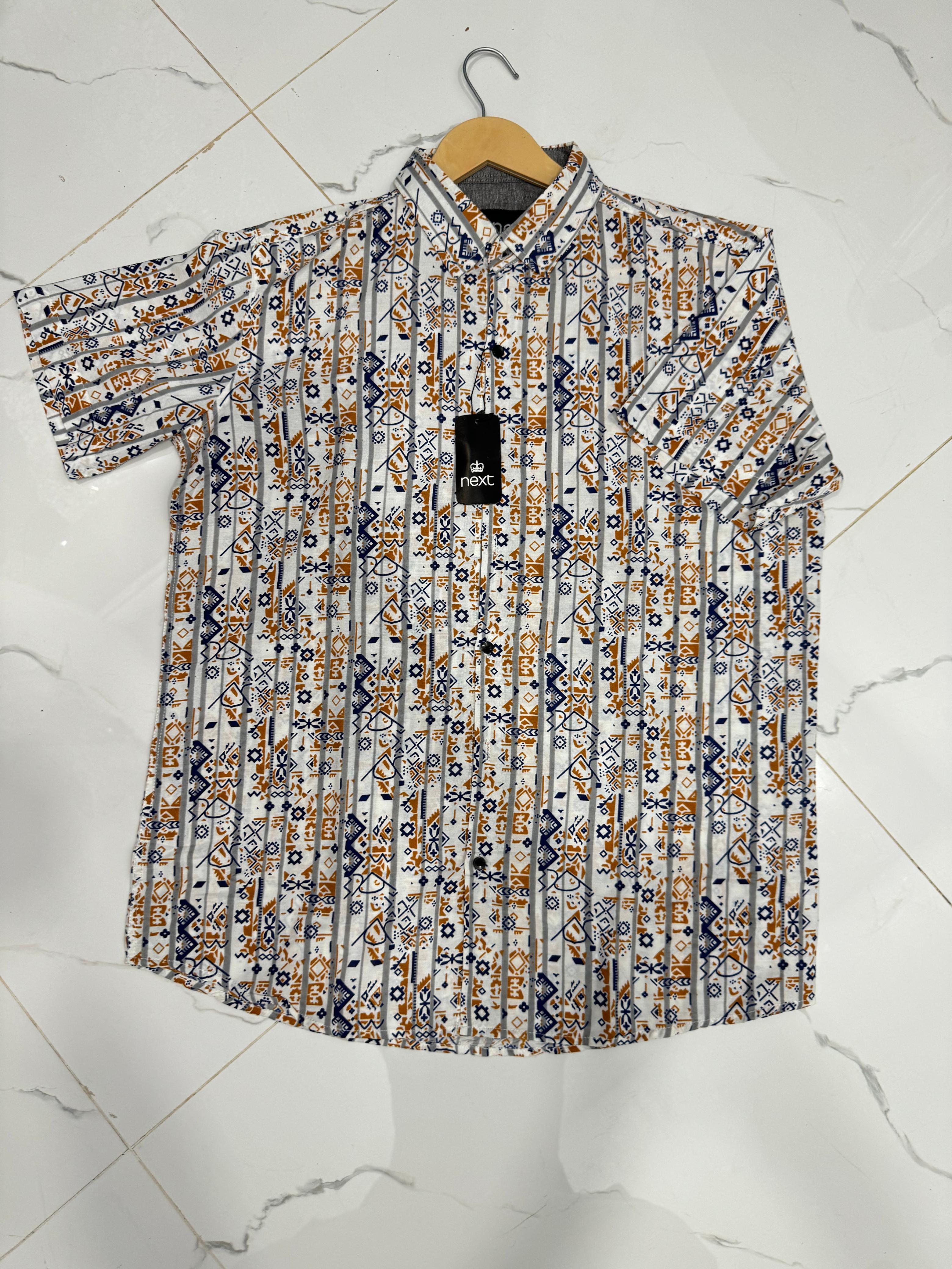 Printed cotton shirts for Boys and Mens