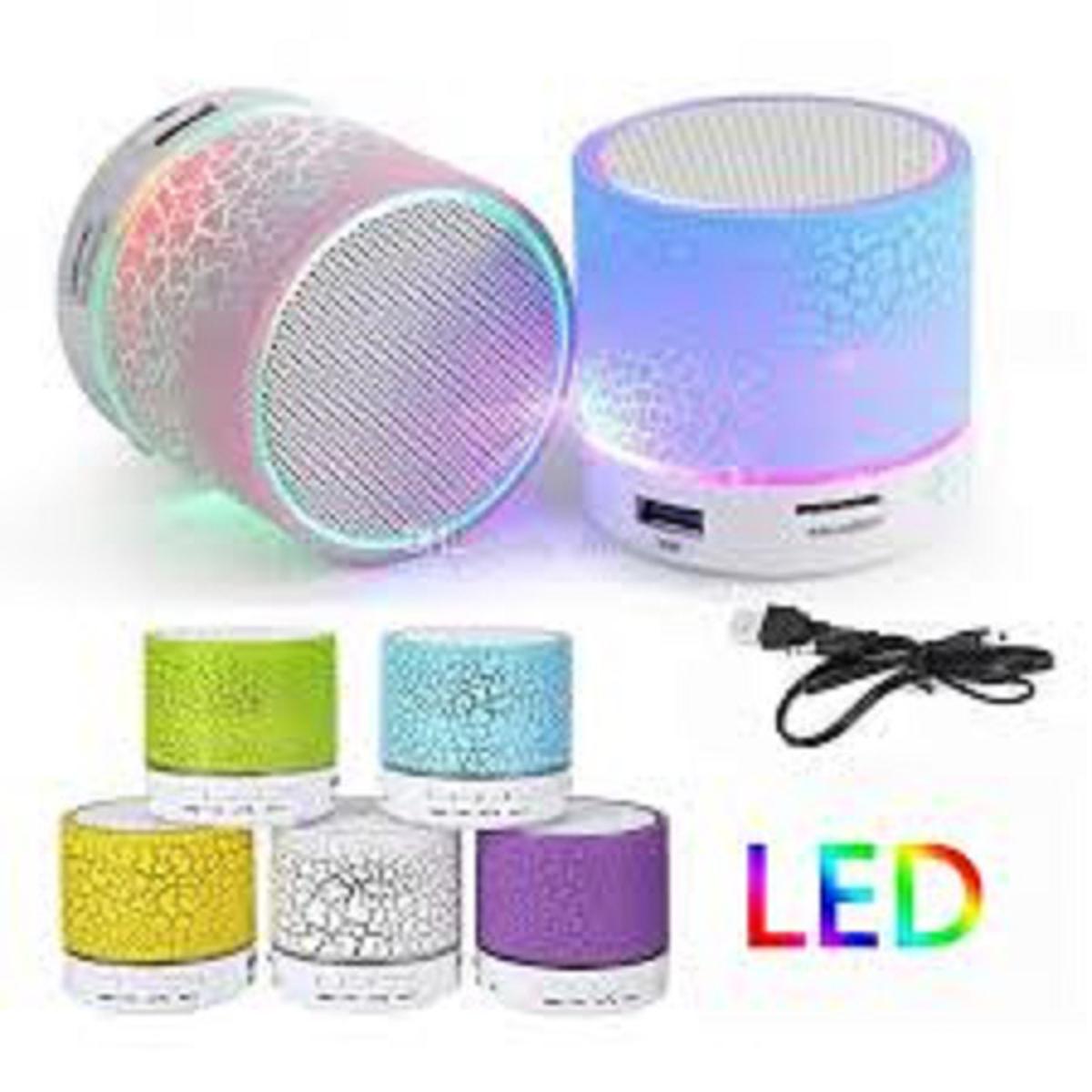 Ws-887,Ws-889 And Mini Speaker Bluetooth Speaker Beautiful Design - USB/Sd Card/Fm//Bluetooth Call - Loud Speaker - 3-4 Hours Battery Backup Multicolours for all phones use price in Pakistan