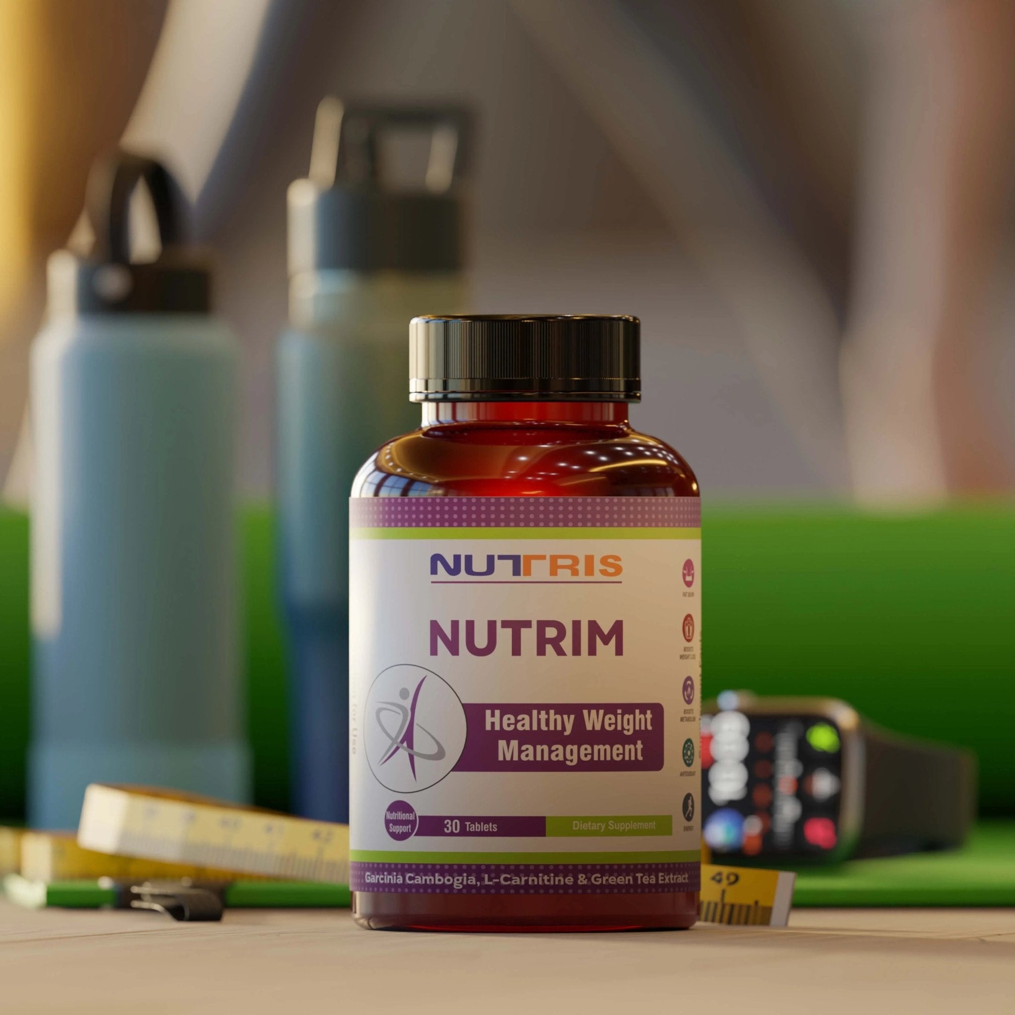 NutrisLife Nutrim Tablets for Weight Loss and Fat Burning Tablets | Appetite Control & Metabolism Support Supplement for Men & Women | 30 Pills