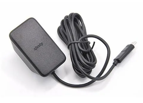 Xfinity 15w Charger with Built-in Type C 2 Meter Cord (Fast Charging Supported) - Supported for Google Pixel, OnePlus, Oppo, Vivo, Motorola, Sharp Aquos - Black
