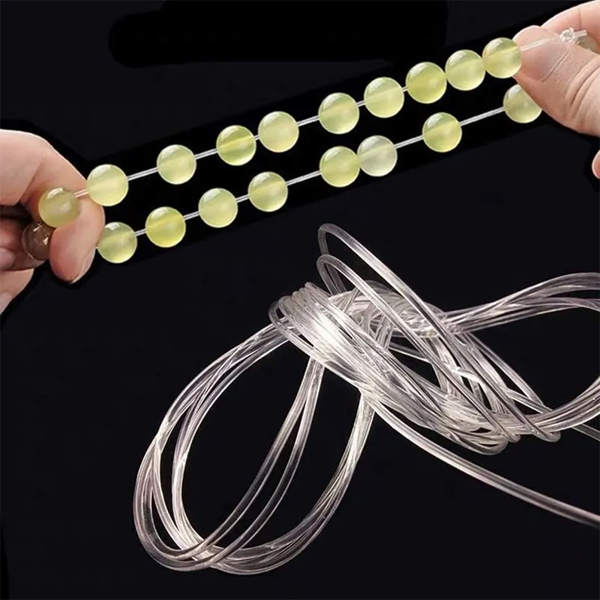 Transparent Stretch Elastic Spool Rope Cord Crystal Thread String 0.8mm Jewelry Making Beading Bracelet Wire Fishing-KS