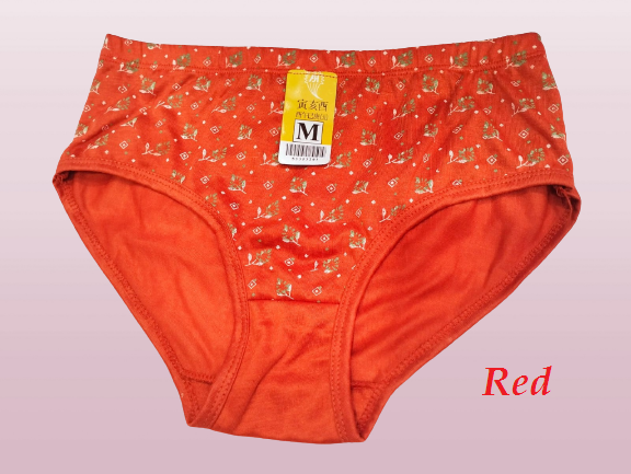Pack of 5 Multi-Color Women's Cotton Panties, Soft & Durable