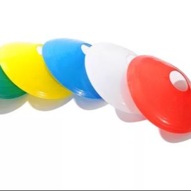 Space markers football training marking 12 Pcs Football Training Cones Hockey road safety goal keeper shin space marking agility disk cones space marker cones disk 12 Pieces