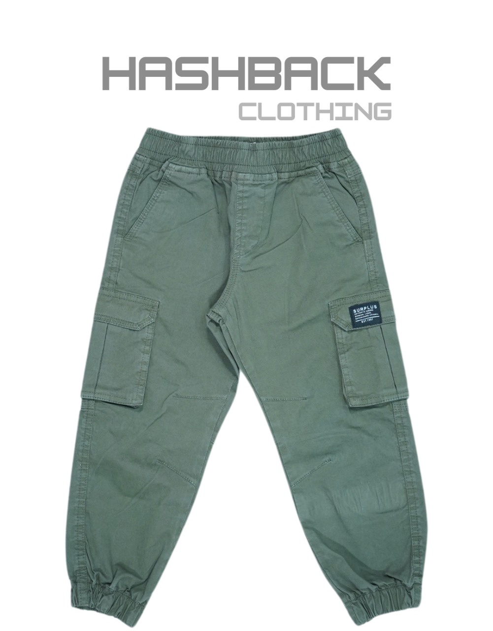 HashBack Kids Cargo Jogger Pant - Trousers for Boys