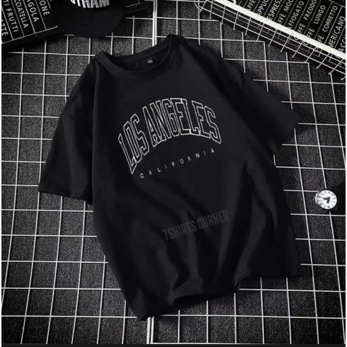 New Trendy Summer Collection T shirt New Stylish LOS ANGELES CALIFORNIA Design Tee shirt Round Neck Export Quality Top