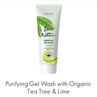 love nature tea tree face wash