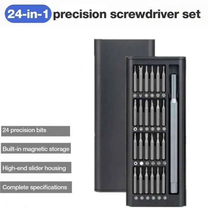 24-Piece Multifunction Precision Screwdriver Set for Home Appliance Disassembly