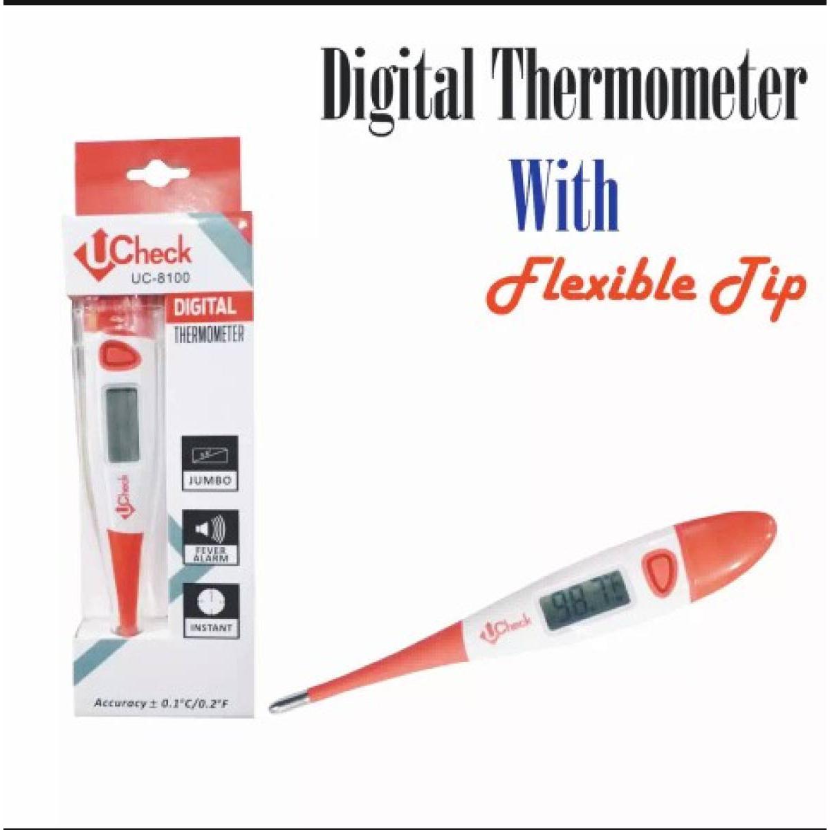 Thermometer Digital Flexible & Large Display - High Quality Easy to Use At Home